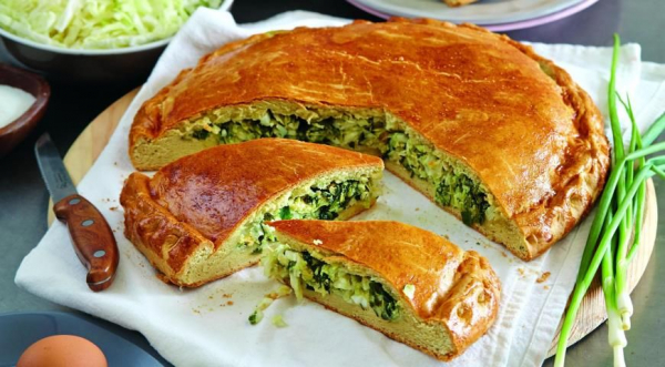 Пирог с капустой и яйцом «Как у бабушки» Пирог с капустой и яйцом «Как у бабушки»