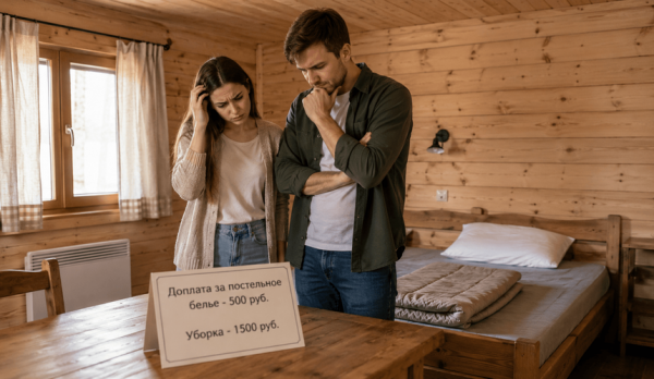 Гостей отеля шокировало предложение заплатить за простыни 500 рублей Гостей отеля шокировало предложение заплатить за простыни 500 рублей