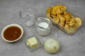 Грибной соус с лисичками Грибной соус с лисичками