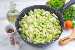 Кабачковая икра на зиму с обжаркой Кабачковая икра на зиму с обжаркой