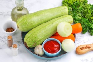 Кабачковая икра на зиму с обжаркой Кабачковая икра на зиму с обжаркой