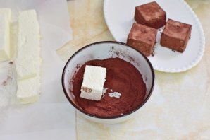 Конфеты "Птичье молоко" на агар-агаре Конфеты "Птичье молоко" на агар-агаре