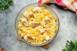 Курица с картошкой в микроволновке Курица с картошкой в микроволновке