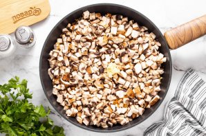 Перцы фаршированные булгуром и грибами