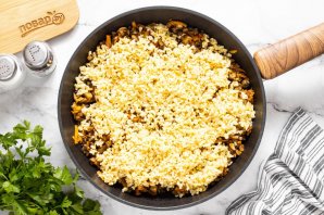 Перцы фаршированные булгуром и грибами