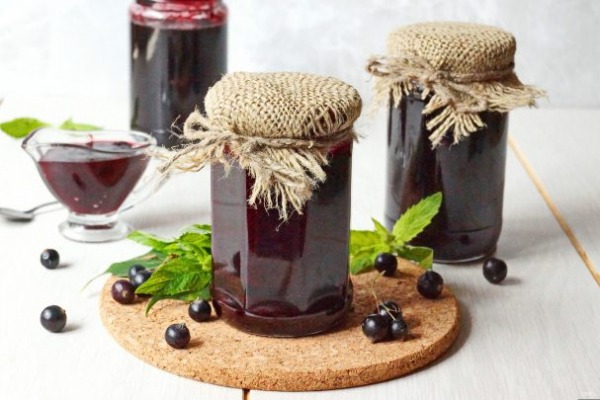 Пюре из черной смородины Пюре из черной смородины