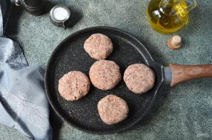Постные котлеты из фасоли