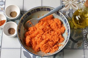 Постные котлеты из моркови