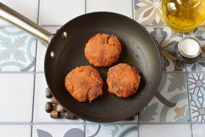 Постные котлеты из моркови