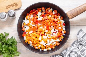 Рагу из баклажанов и кабачков