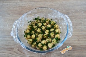 Салат "Грибная поляна" Салат "Грибная поляна"