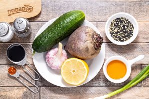 Салат из свеклы с огурцами Салат из свеклы с огурцами