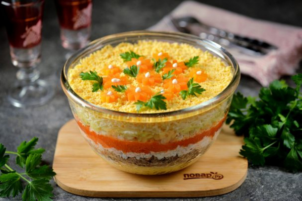 Салат "Мимоза" классический Салат "Мимоза" классический