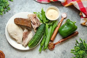 Салат мясной ассорти Салат мясной ассорти