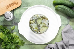 Салат с огурцами на зиму Салат с огурцами на зиму