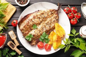 Скумбрия на гриле Скумбрия на гриле