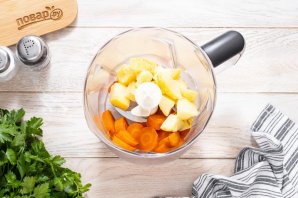 Соус из картофеля и моркови Соус из картофеля и моркови