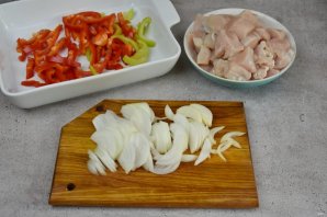 Стир-фрай из курицы Стир-фрай из курицы