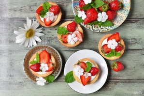 Тарталетки с клубникой Тарталетки с клубникой