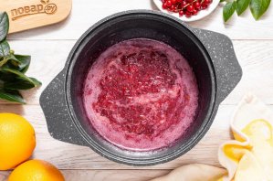Варенье из смородины с апельсинами Варенье из смородины с апельсинами