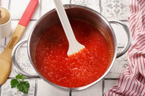 Аджика из перца и чеснока