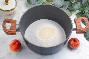 Яблочное варенье пятиминутка