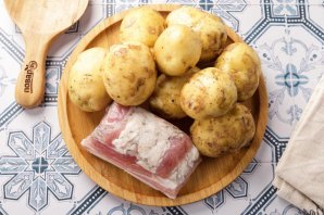 Картофель на шампурах