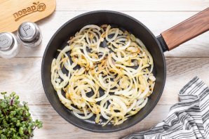 Картофель, запеченный с лисичками