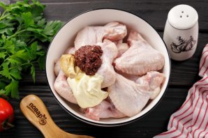 Крылышки на мангале Крылышки на мангале