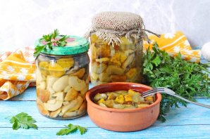Маринованные белые грибы на зиму