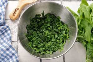 Пирожки со щавелем