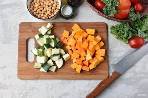 Рагу из тыквы с овощами