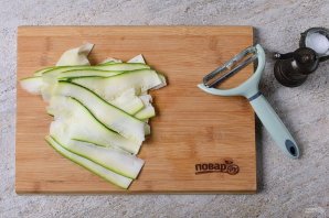 Салат с цуккини Салат с цуккини