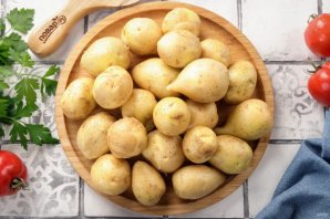 Шашлык из картофеля Шашлык из картофеля