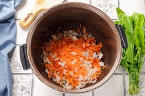 Щи из щавеля в мультиварке Щи из щавеля в мультиварке