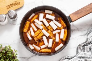 Токпокки из рисовой бумаги Токпокки из рисовой бумаги