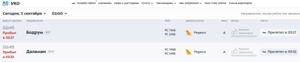 Турецкие авиакомпании вернулись к штатному графику вылетов в Москву Турецкие авиакомпании вернулись к штатному графику вылетов в Москву
