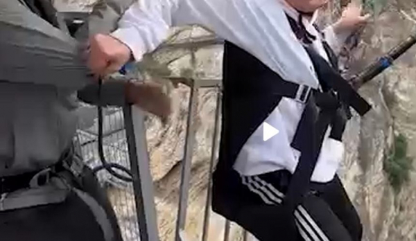В Дагестане силой заставили туристку прыгнуть с тарзанки над Сулакским каньоном