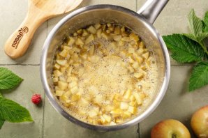 Варенье из яблок и малины Варенье из яблок и малины
