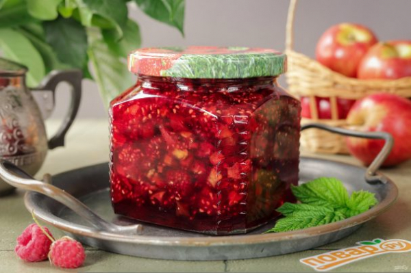 Варенье из яблок и малины Варенье из яблок и малины