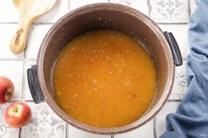 Варенье из яблок с апельсинами в мультиварке