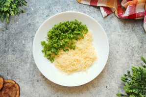 Запеченные белые грибы