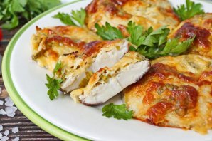 Запеченные белые грибы