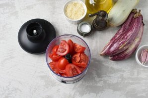 Запеканка из кабачков и баклажанов Запеканка из кабачков и баклажанов