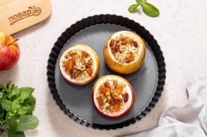 Фаршированные яблоки