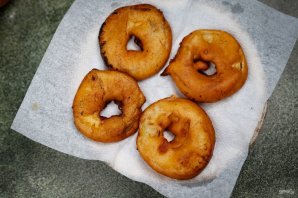 Яблоки в кляре