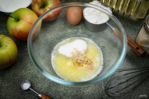 Яблоки в кляре