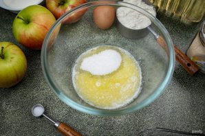 Яблоки в кляре