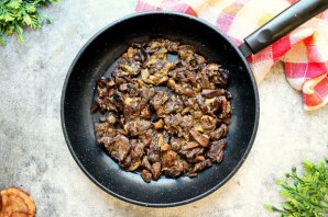 Картошка с подберезовиками Картошка с подберезовиками