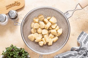 Клецки из нутовой муки Клецки из нутовой муки